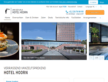 Tablet Screenshot of hotelhoorn.com
